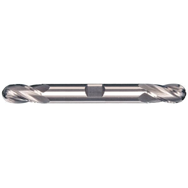 7/32x9/16x3/8x3 2FL Ball Double End Endmill With Flat